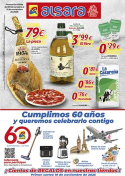 Folleto Alsara Supermercados 29.10.2025 - 15.11.2025